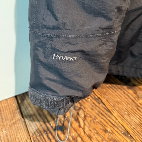 North Face HyVent Triclimate 3-IN-1 SKI JACKET Mens Large Black Gray Vintage Y2K - Picture 14 of 16